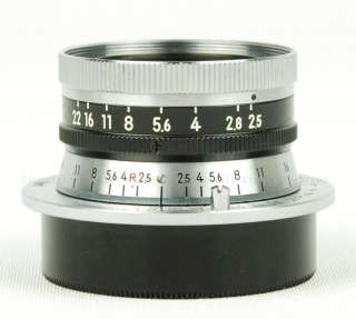  Nikkor 35mm f/2.5 for Leica LTM M39 Nikkor 35 F2.5 35/2.5 #007158