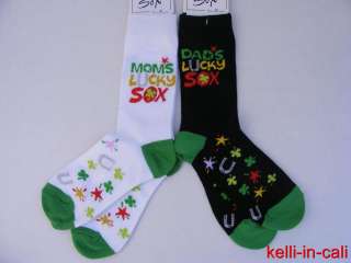 LUCKY SOCKS for MOTHER FATHER FUN GIFT to Make MOM DAD Smile RESULTS 