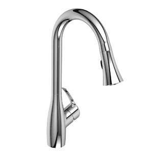  Riobel Faucets FO101 Kitchen Faucet With Spray Brushed 