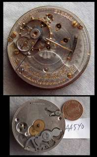 18S Hamilton 927 Pocket Watch Movement Only,   