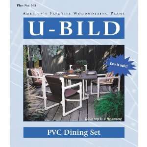    U Bild PVC Dining Set Woodworking Plan 665