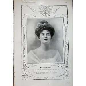   1906 Portrait Alexandra Carlisle Shaftesbury Theatre