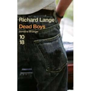  dead boys (9782264051356) Richard Lange Books