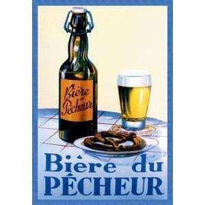 Vintage Art Biere du Pecheur   16494 8