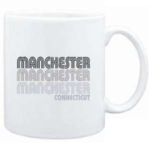    Mug White  Manchester State  Usa Cities