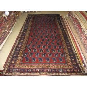  5x10 Hand Knotted karabagh Russian Rug   105x50