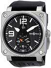 Bell and Ross Aviation GMT Carbon Fiber Dial Mens Watch BR0351 GMT