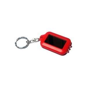  Solar Mini LED Keychain   Red