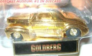 1941 41 WILLYS 24K GOLD GOLDBERG WCW DIECAST RARE  