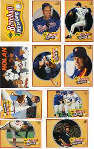 1990 Nolan Ryan baseball heroes 10 card Upper Deck set  