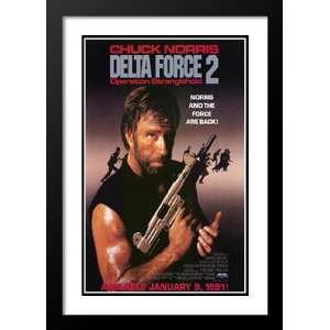  Delta Force 2 20x26 Framed and Double Matted Movie Poster 