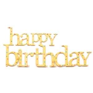    Embellish Your Story Happy Birthday Word Magnet