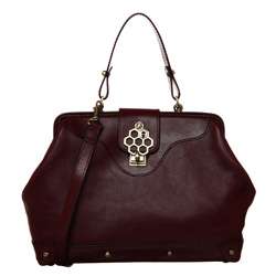 Etienne Aigner Vintage Redux 60s Leather Bowler Bag  