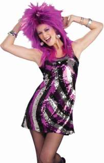 Sexy 70s 80s Disco Punk Rock Halloween Costume Dress 721773643903 