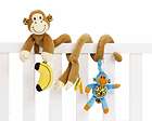   Stroll Along Monkey Spiral Soft Activity Toy for Stroller or Car Seat