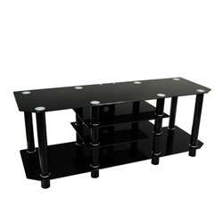 Dynasty 60 inch Large Black TV Stand  