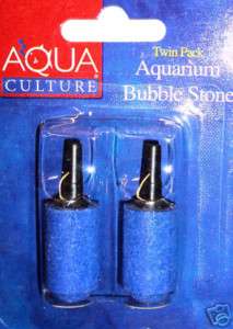 Aqua Culture AQUARIUM BUBBLE STONE Fish Tank AIR 2 PACK  