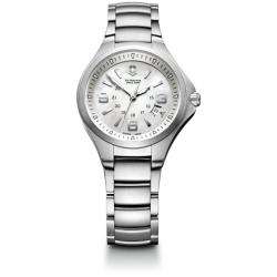 Swiss Army Womens Base Camp White Mother of Pearl Dial   