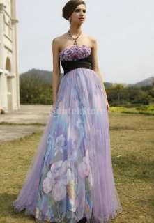 180 Size Stunning/Charmingg/Stylish Strapless Dress Party Porm 