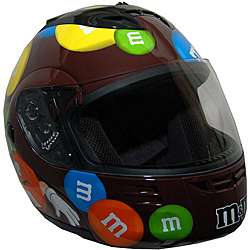 DOT Modular Full Face Brown M&M Motorcyle Helmet  