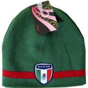  Mexico Knitted Soccer Futbol Knit Hat Green Sports 