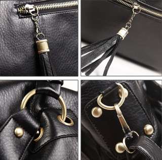   Fashion Hot Tassels Big Leather Cross Bag Tote Handbag Shoulder  