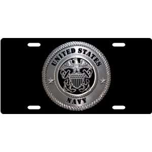  US Navy   Chrome Custom License Plate Novelty Tag from 