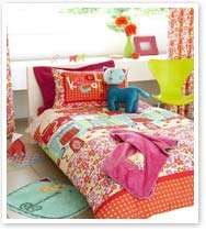 Girls Bedding Cat Duvet or Curtains or 5pc Room Set  