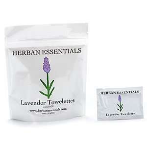  Herban Essentials Lavender Towelettes   Bag of 20 Beauty