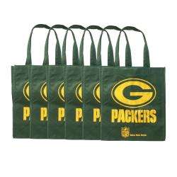 Green Bay Packers Reusable Bags (Pack of 6)  