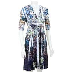 Sam & Max Womens 1/2 sleeve Sublimation Dress  