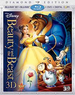 Beauty and the Beast   Diamond Edition (Blu ray 3D / Blu ray / Digital 