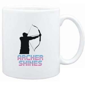  Mug White  Archer shines  Sports