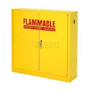   Compact Flammable Storage Cabinet 24 Gallon Capacity