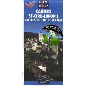 Cahors, St Cirq Lapopie ~ IGN Top 25 2138OT (The 