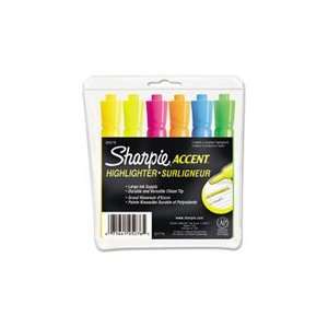  Sharpie® Accent® Tank Style Highlighter, Six Color Set 