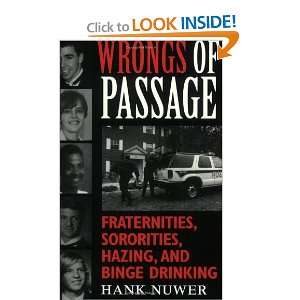   Sororities, Hazing, and Binge Drinking [Paperback] Hank Nuwer Books