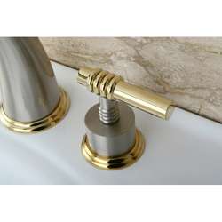   Satin Nickel/ Polished Brass Bathroom Faucet  