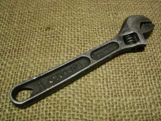 Rare Vintage Adjustable Buffalo Wrench Antique Tool Old  