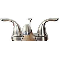 Price Pfister Brushed Nickel Double handle Bathroom Faucet   