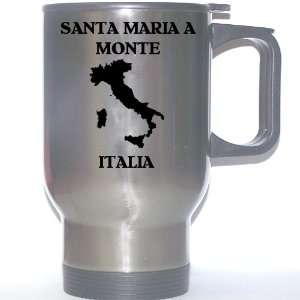  Italy (Italia)   SANTA MARIA A MONTE Stainless Steel Mug 