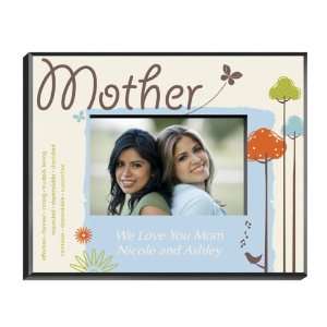 Personalized Mother Frame   Natures Song Baby