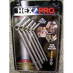 Hex Pro Universal 5 piece Hex Key Set  