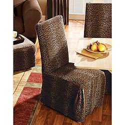 Leopard Dining Room Chair Slipcovers (Set of 2)  