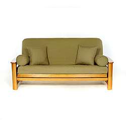 Olive Green Full size Futon Cover  
