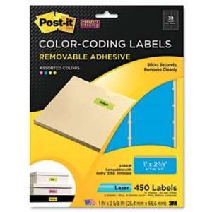 Post it Super Sticky Color Coding Label