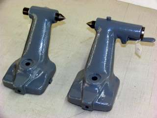   matched set of tailstocks for cincinnati 2 tool cutter grinder