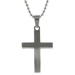 Stainless Steel Latin Cross Necklace  