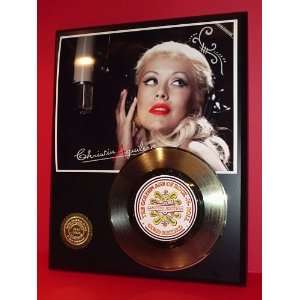   AGUILERA GOLD RECORD LIMITED EDITION DISPLAY 