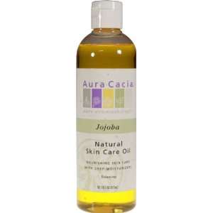  Aura Cacia Jojoba, Skin Care Oil, 16 oz. bottle Beauty